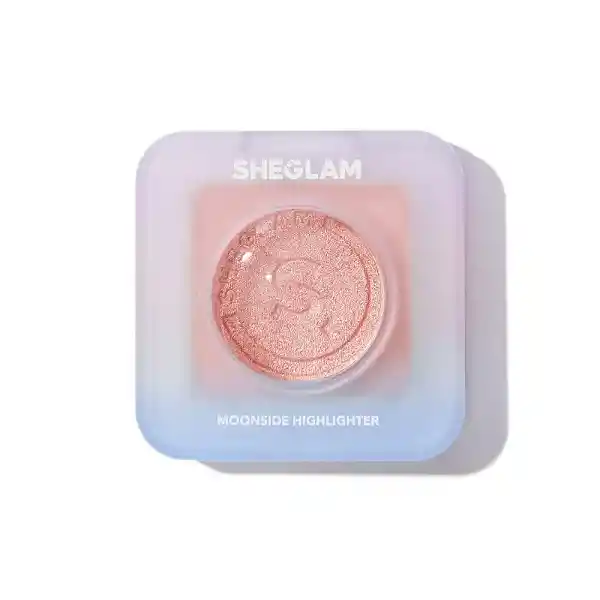 Iluminador En Polvo Sheglam Moonside Powder Highlighter Moon Rose