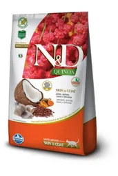 Nd Quinoa Fel Adult Skin Peixe 0,4kg