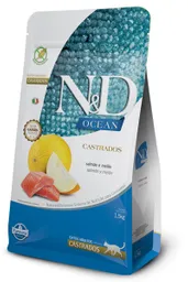 Nd Ocean Fel Adult Castrado Salmao 1,5kg