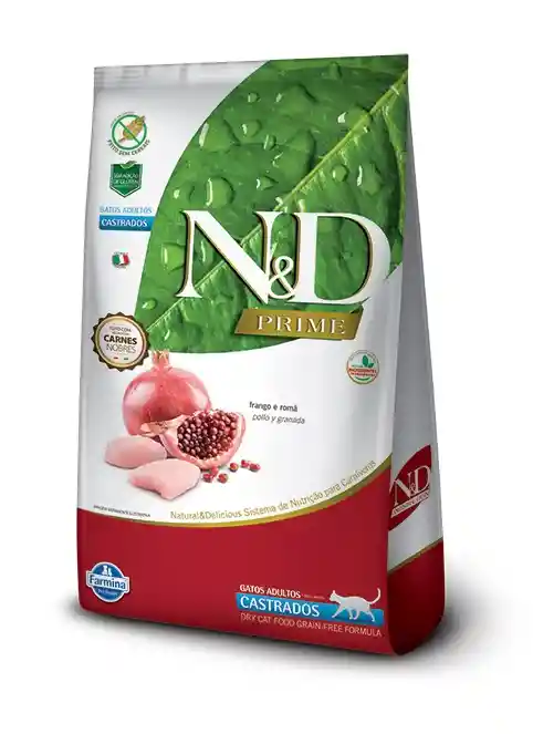 Nd Prime Fel Frango Adt Cast 7,5kg