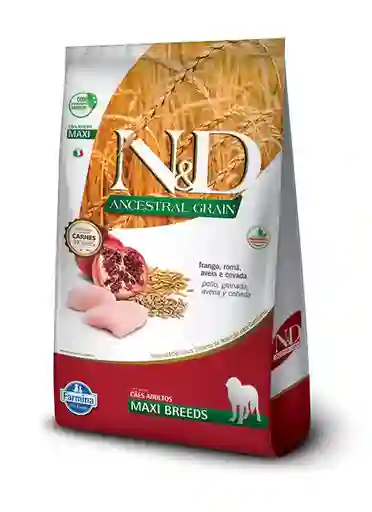 Alimento Para Perro N&d Ancestral Adulto Maxi Pollo 10,1 Kg