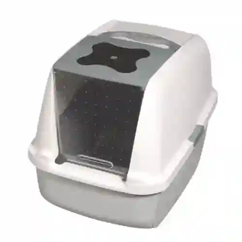 Arenera Tapa Puerta Y Filtro Gris Blanco