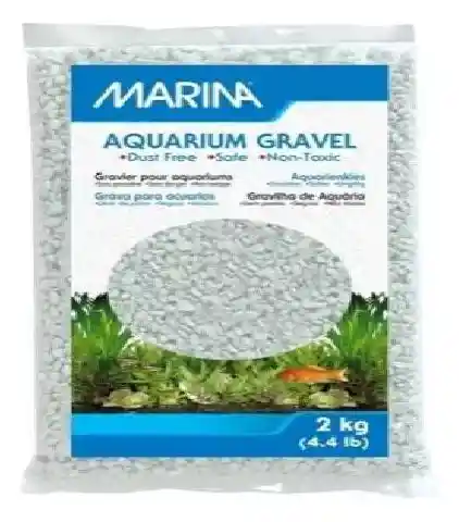 Gravilla Decorativa Blanco, 2 Kg