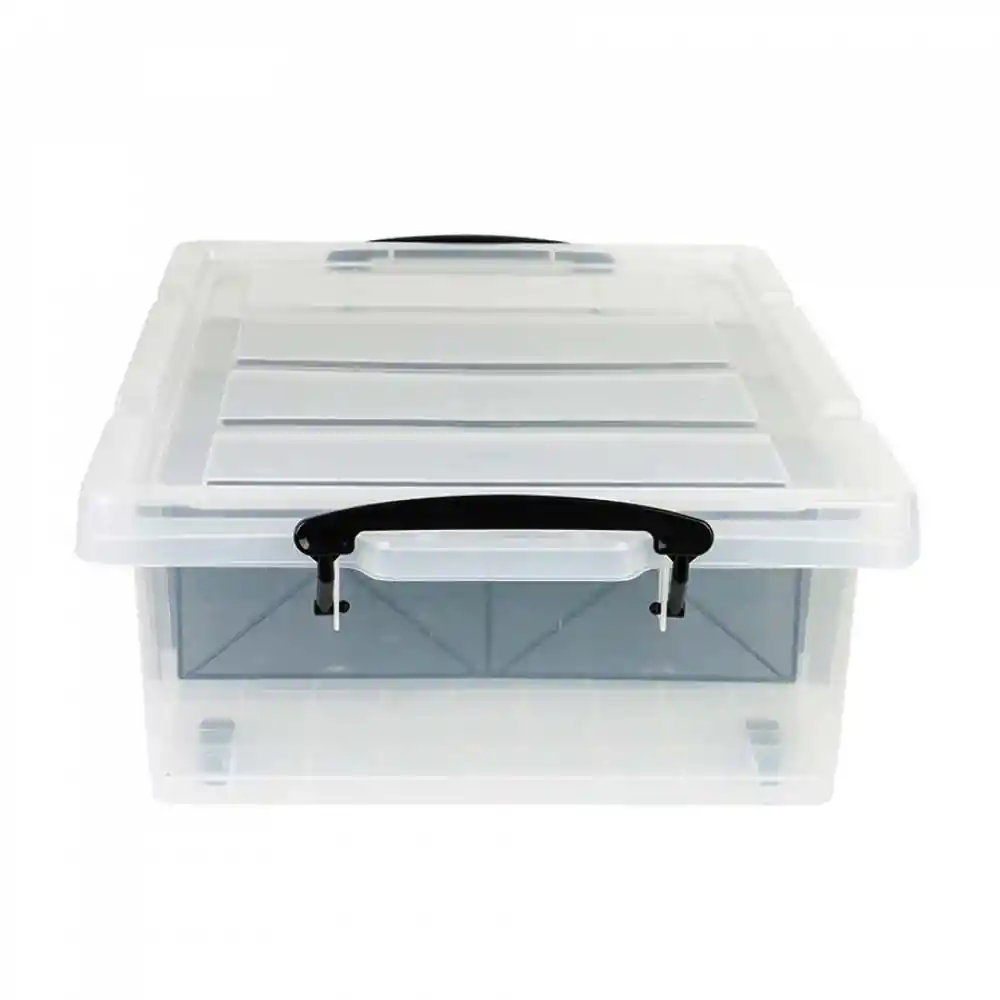 Caja 4 Divisiones 57x38x16cm Translucido 25 Lt Plastica