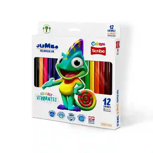 Colores Jumbo Scribe Triangular