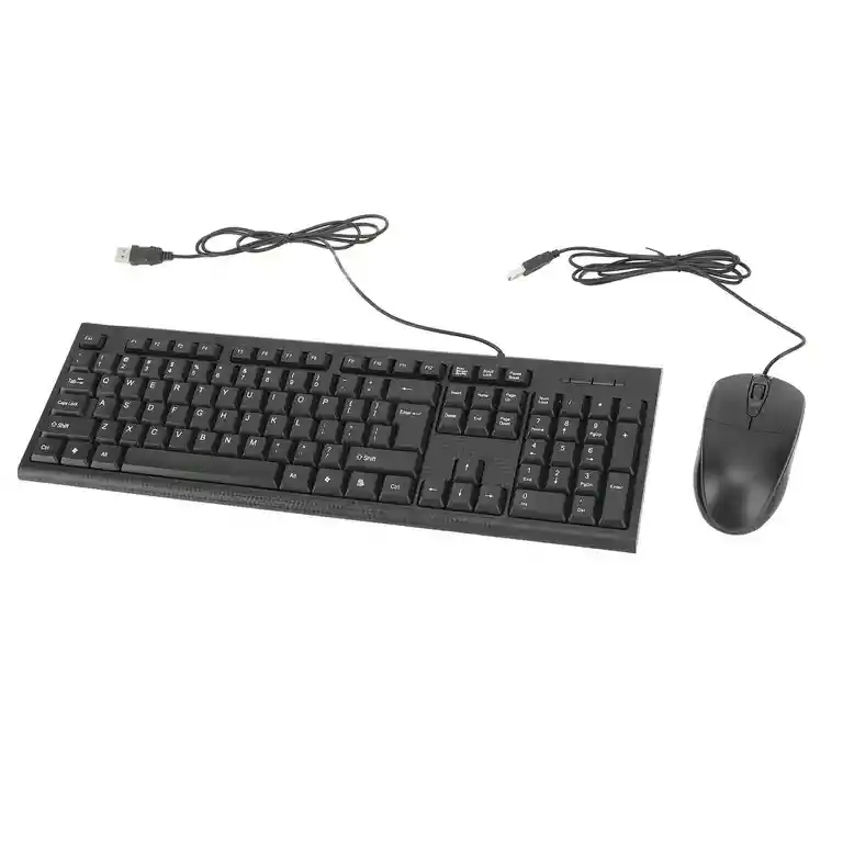 Combo De Teclado Y Mouse Alámbrico Kt804