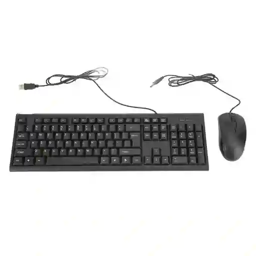 Combo De Teclado Y Mouse Alámbrico Kt804