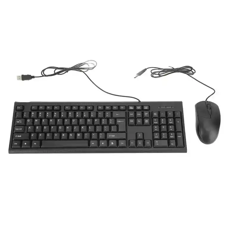 Combo De Teclado Y Mouse Alámbrico Kt804