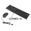 Combo De Teclado Y Mouse Alámbrico Kt804