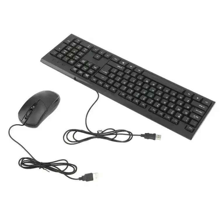 Combo De Teclado Y Mouse Alámbrico Kt804
