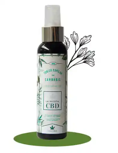 Tónico Capilar Para Cabello Y Barba 120ml La Receta Cbd