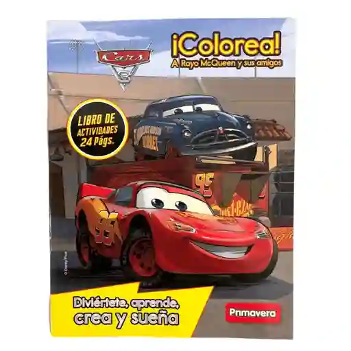 Libro De Actividades Cars