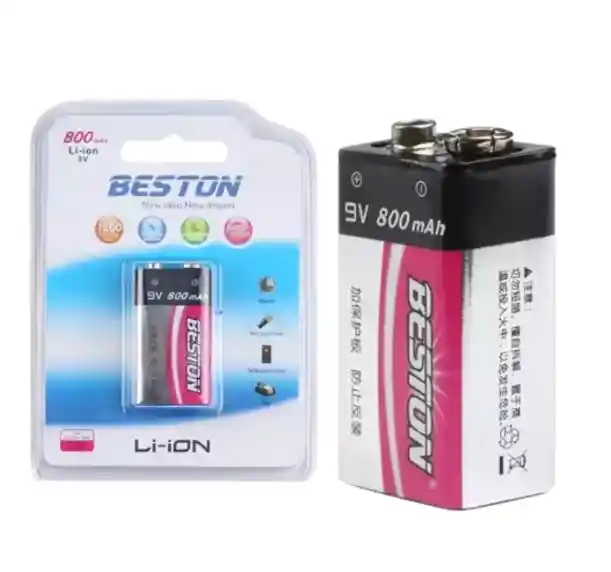 Batería Beston Bst-9v 800 Compacta Y Eficiente