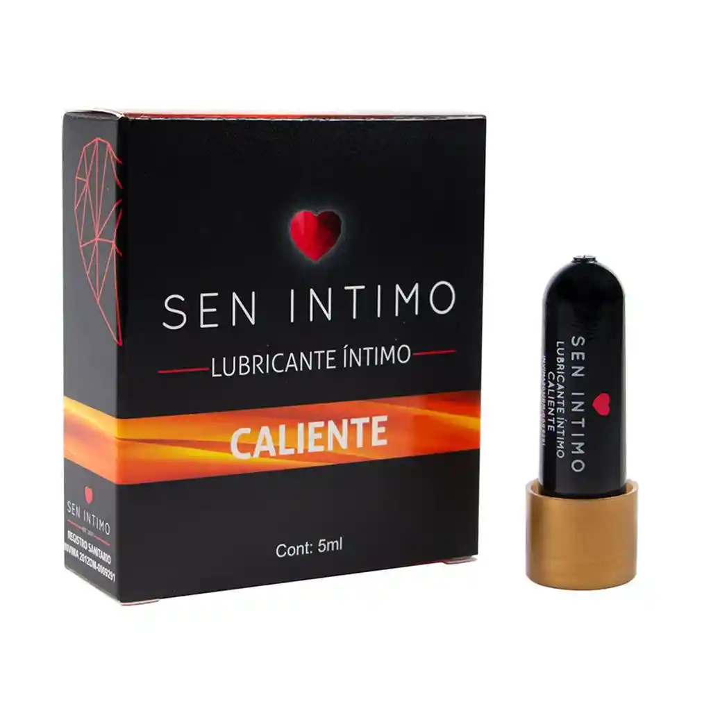 Lubricante Caliente Crema De Whisky 5 Ml Sen Intimo