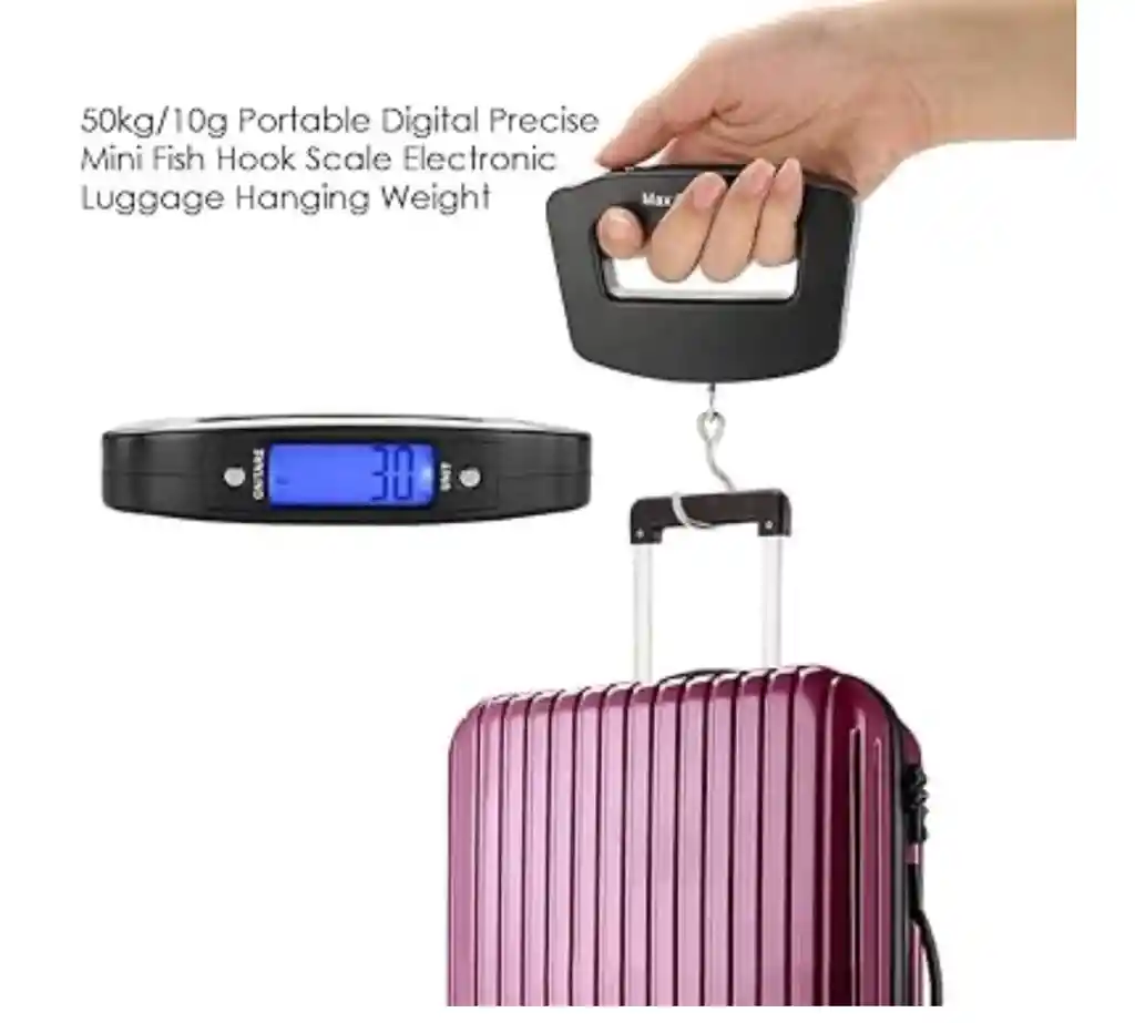 Báscula Portátil Para Maleta Digital