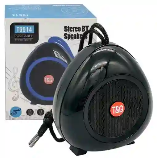 Parlante Tg514 Bluetooth Y Radio Negro