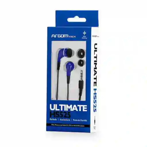 Audífonos Azul Ultimate Hs525 Argomtech