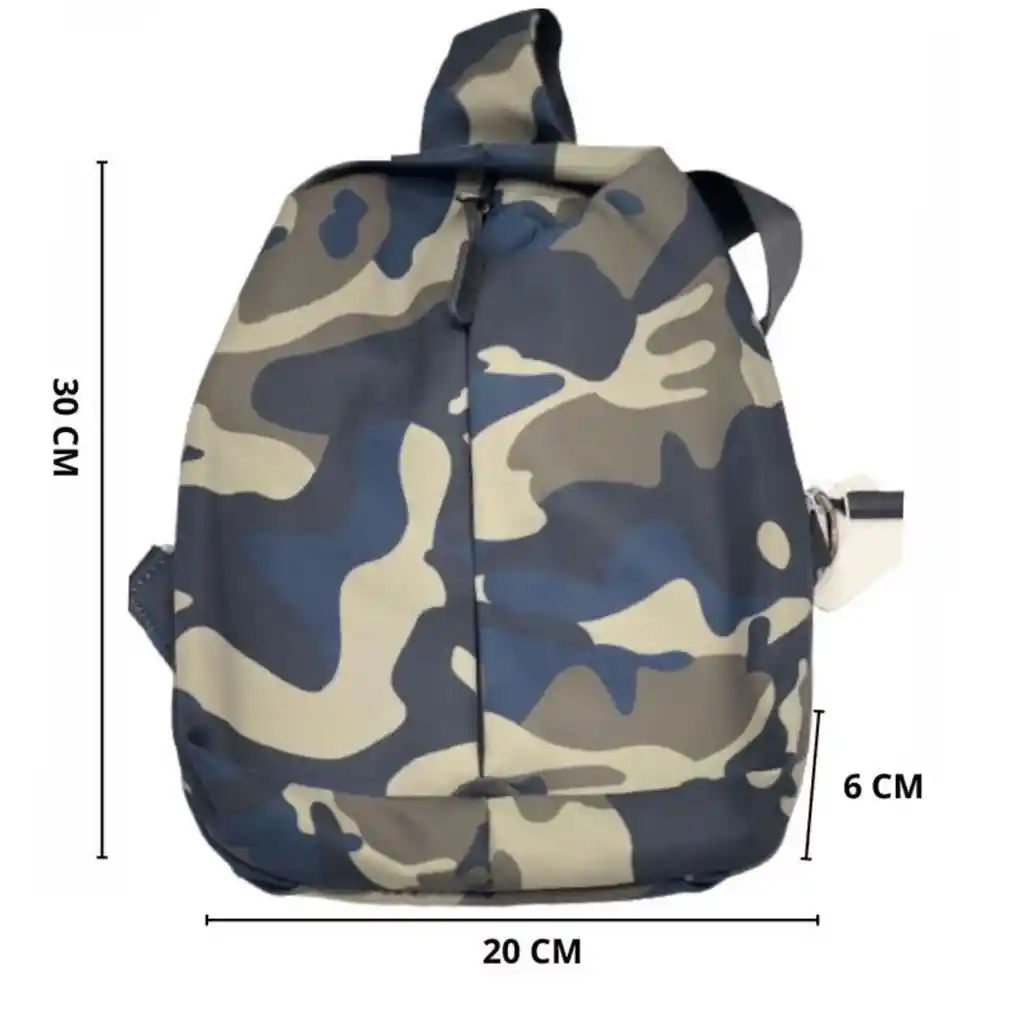 Maletin Antirobo Mochila Impermeable Diseño Militar