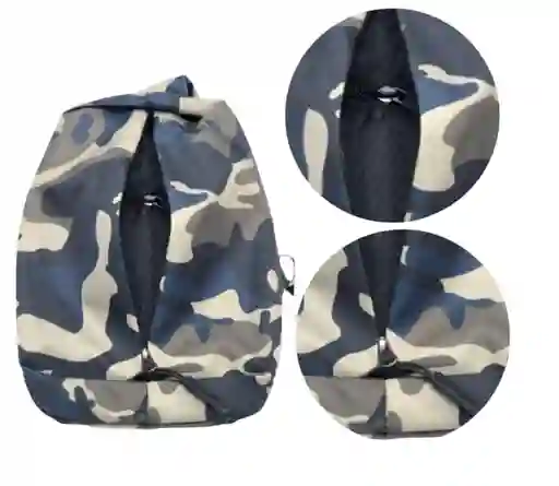 Maletin Antirobo Mochila Impermeable Diseño Militar