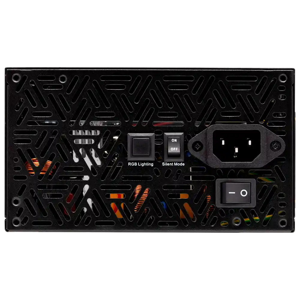Fuente De Poder Gamdias Kratos M1 600w 80 Plus Bronze Rgb