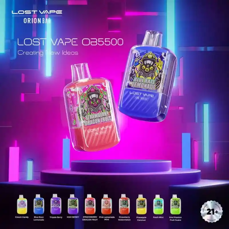 Lost Vape - Ob 5.500puff - Strawberry Watermenlon