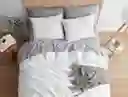 Duvet Boho Style Queen Blanco