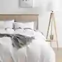 Duvet Boho Style Queen Blanco