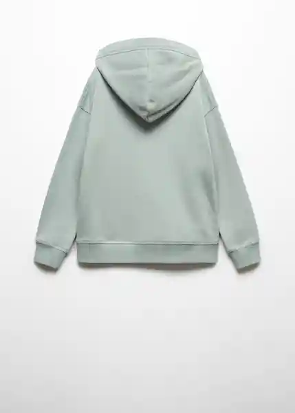 Sudadera Hike Verde Pastel Talla 06 Niños Mango