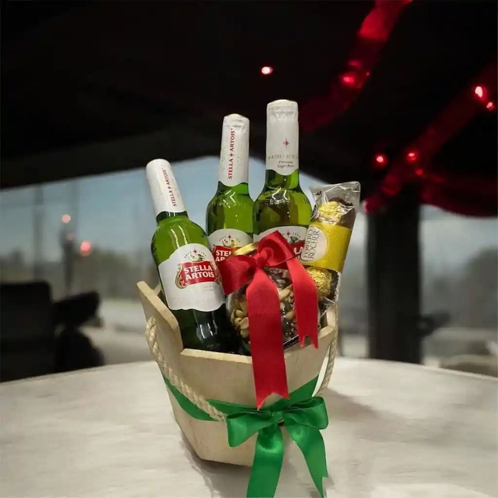 Deliciosa Ancheta Regalo Festín Espumoso