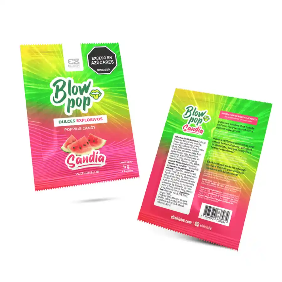 Blow Pop Caja X 24 Unidades Elixir