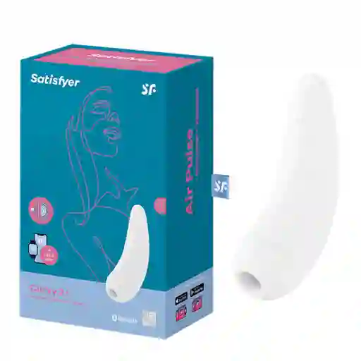 Succionador Curvy 2+ Blanco Satisfyer