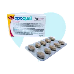 Apoquel 16 Mg 20 Tabletas Masticables