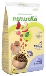 Naturalis Adulto R. Peq. Frango Peru Y Frutas 10,1 Kg