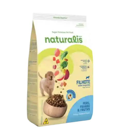 Naturalis Cachorro Frango Peru Y Frutas 2,5 Kg