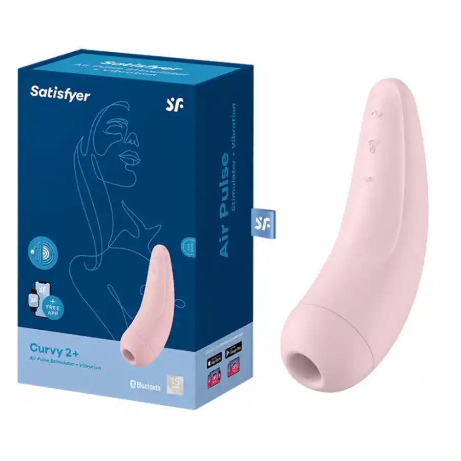 Succionador Curvy 2+ Rosado Satisfyer