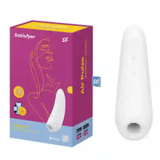 Succionador Curvy 1+ Blanco Satisfyer