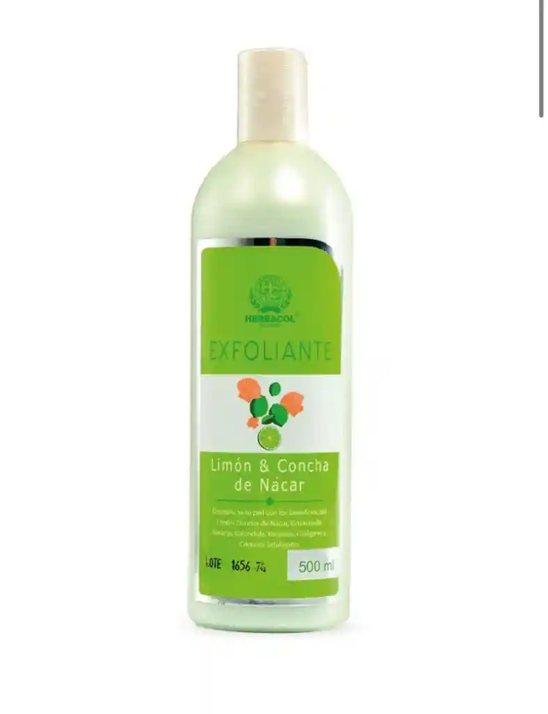 Exfoliante Limon Y Concha De Nacar X500 - Herbacol