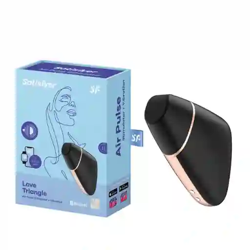 Succionador Love Triangle Negro Satisfyer