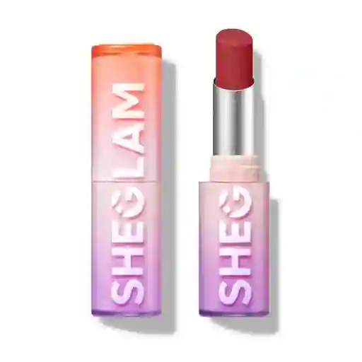 Labial En Barra Sheglam Dynamatte Boom Long Lasting Matte Lipstick Main Character