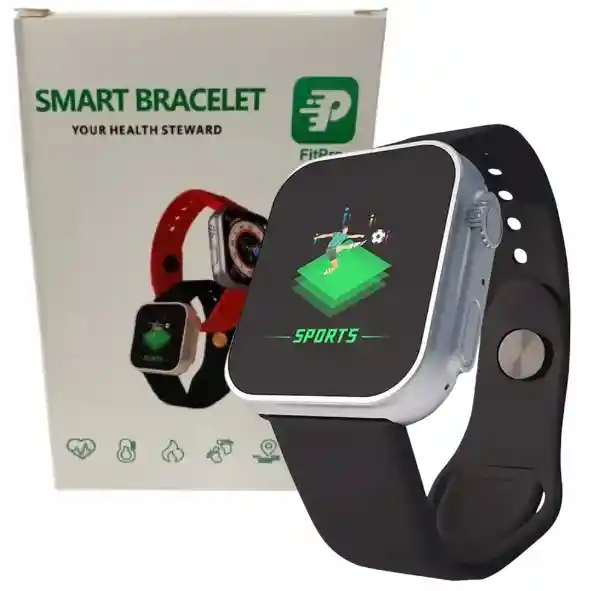 Banda Deportiva Smarband D20 Ultra Plateado