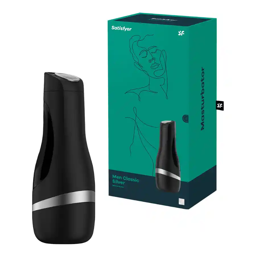 Masturbador Men Classic Plateado Satisfyer