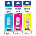 Tintas Epson 544 Para Impresora L3110 L3115 L3150 Kit X3