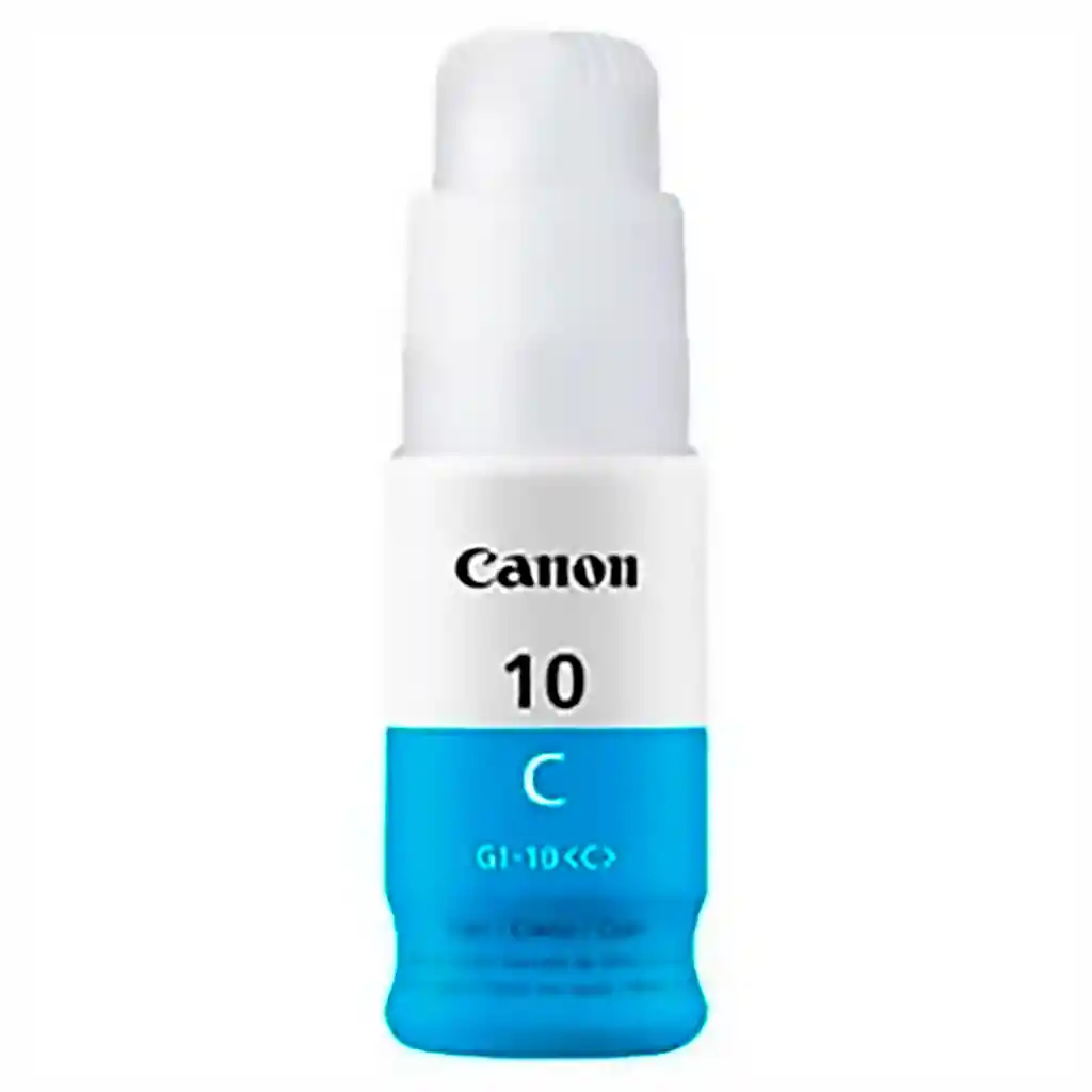 Canon Tinta Gi10 Cian Para Impresoras G5010 G6010 G7010 Gm2010 Gm4010