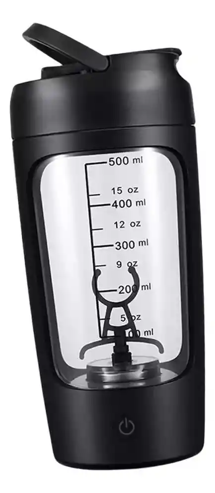 Mezclador Eléctrico De Proteína Botella Vaso Recargable