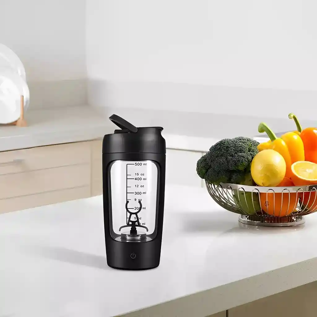 Mezclador Eléctrico De Proteína Botella Vaso Recargable