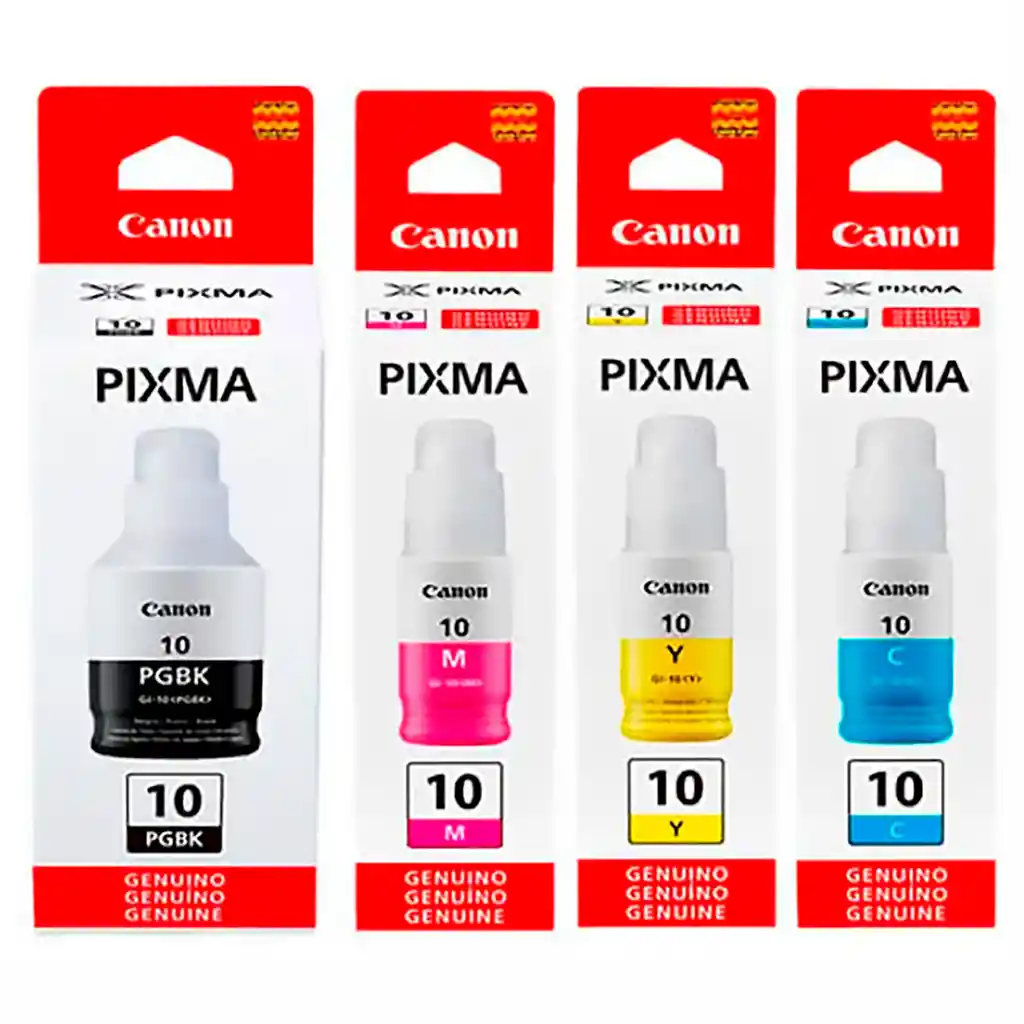 Canon Tinta Gi10 Para Impresoras G5010 G6010 G7010 Gm2010 Gm4010 X4