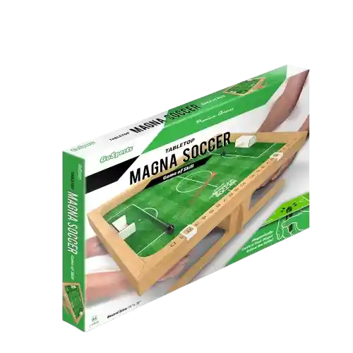 Juego De Mesa Fútbol Magnético Madera Para Niños Familia