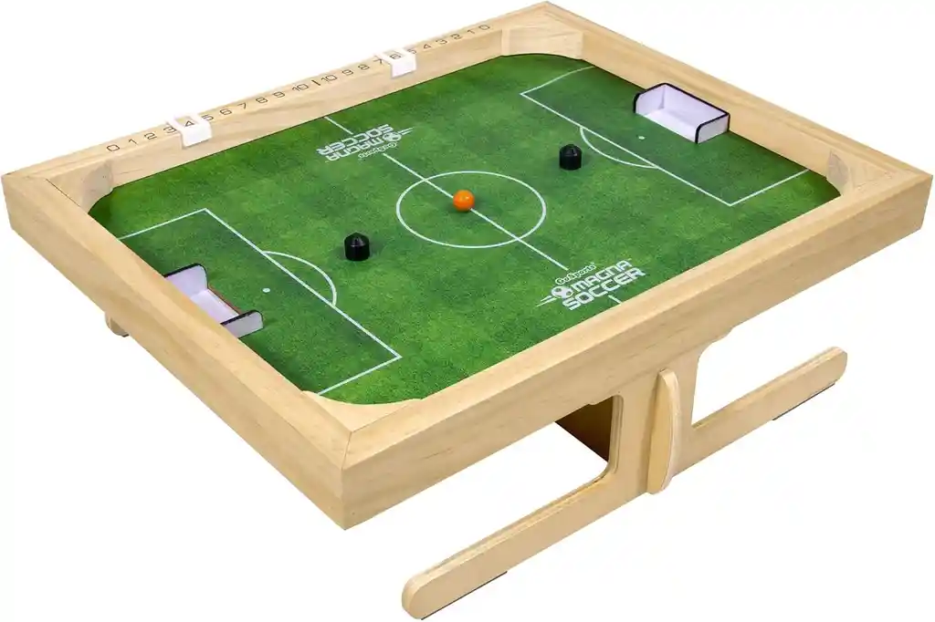 Juego De Mesa Fútbol Magnético Madera Para Niños Familia