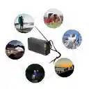 "parlante Portátil Tg-184 Negro : Sonido De Alta Calidad"