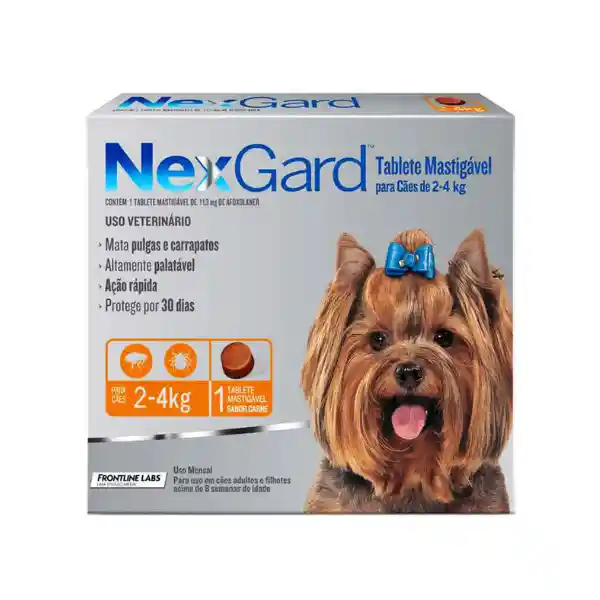 Nexgard Antipulgas Para Perros 2-4 Kg